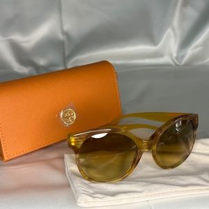Tory Burch tortoise shell sunglasses